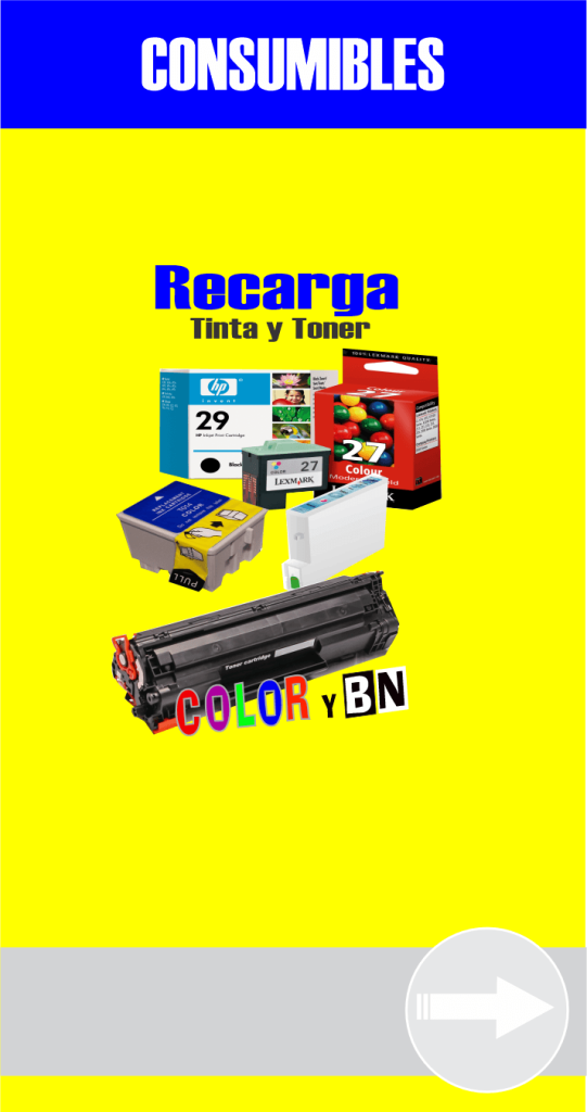 Inicio Recarga tinta y Toner