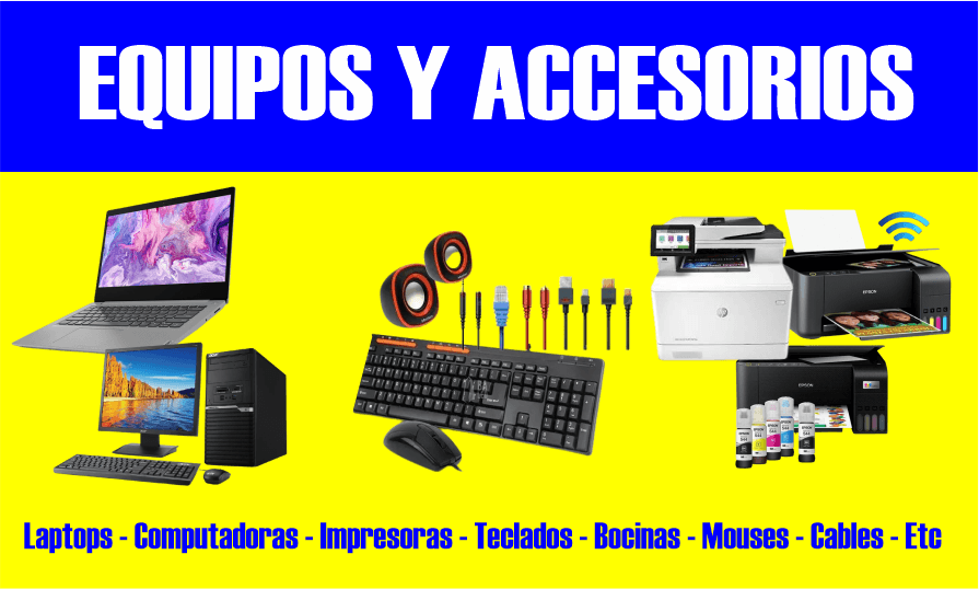 Refacciones para computadoras y laptops